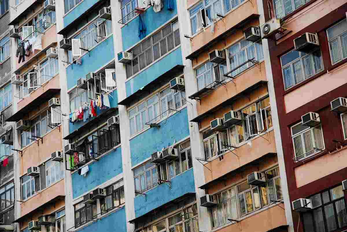 apartment buildings Hong Kong