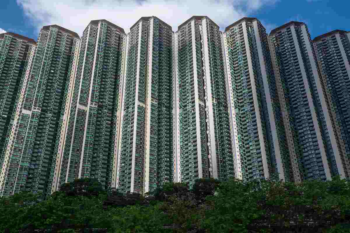 apartment buildings Hong Kong