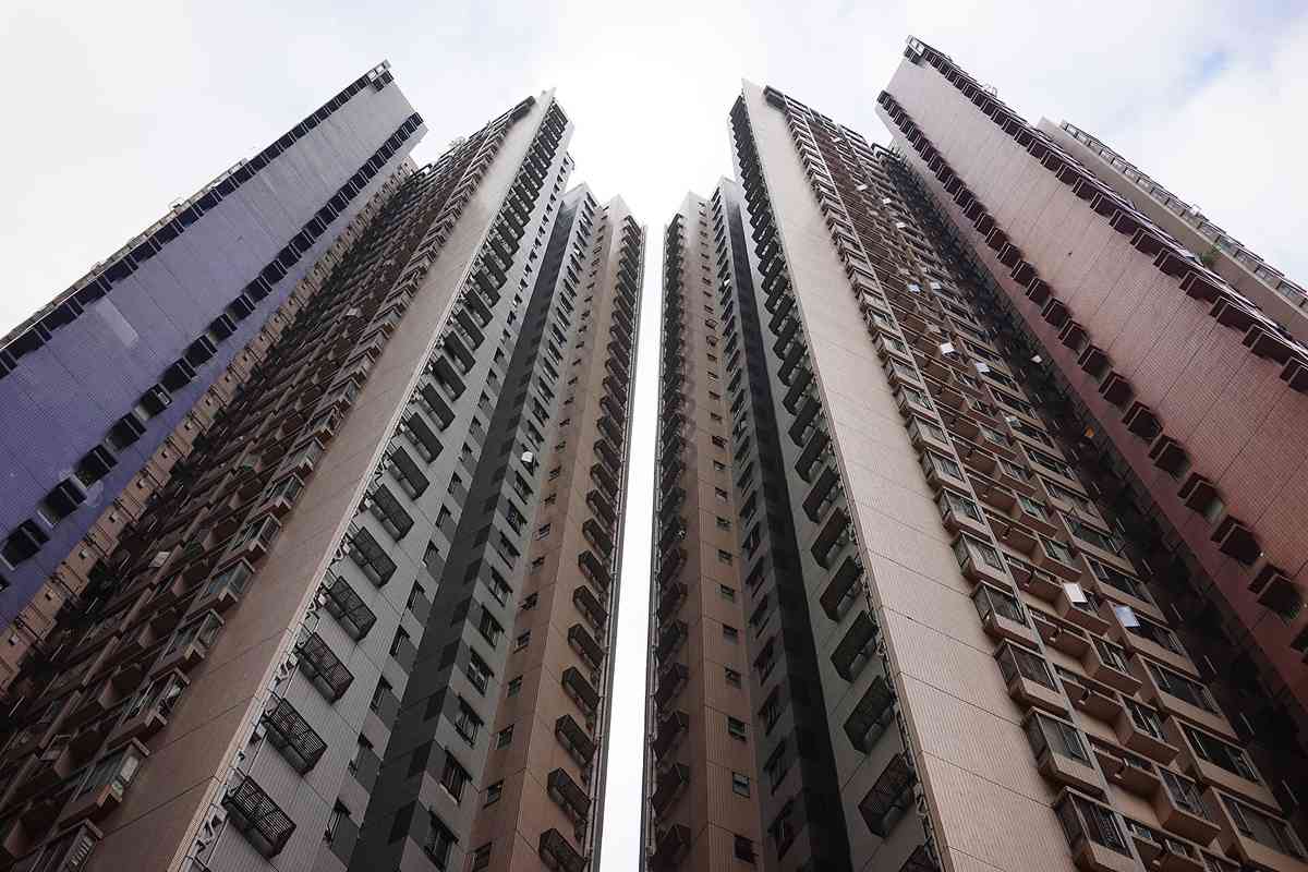 apartment buildings Hong Kong