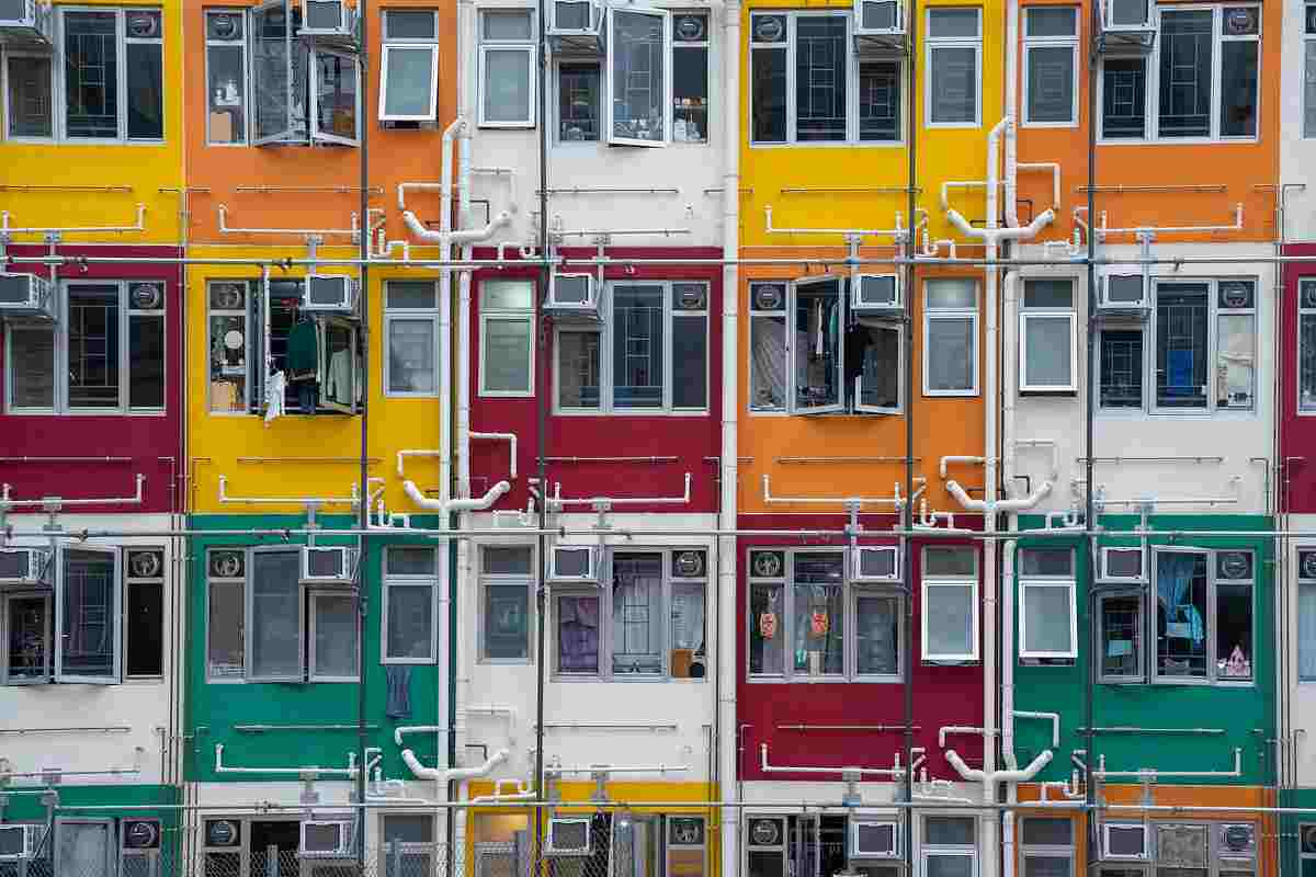 apartment buildings Hong Kong